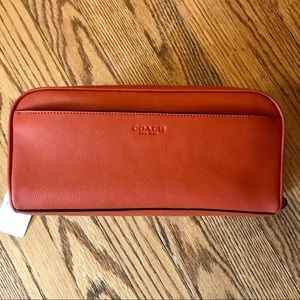 Coach Leather Travel Kit